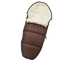 Gesslein Fußsack 716746000 Sleepy/Winterfußsack für Kinderwagen, Sportwagen, Buggy, Babywanne oder Schlitten, braun