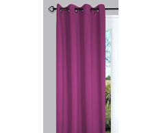 Ideenreich 2231 Verdunkelungsvorhang, 135 x 260 cm, fuchsia
