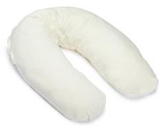 Julius Zöllner 382-4620-06 - Stillkissen Banane Nicki Hohlfaser uni natur, Größe: circa 190 cm (Außenmaß)