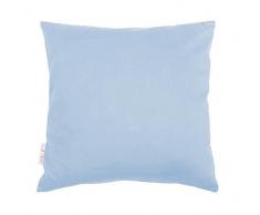 My Julius 9410040317 Schmusekissen, 40 x 40 cm, uni blue