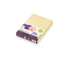 Träumeland Spannbetttuch Jersey, gelb, 60 x 120 + 70 x 140 cm