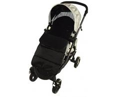 Fußsack/COSY TOES kompatibel mit 4 Moms Kinderwagen black jack