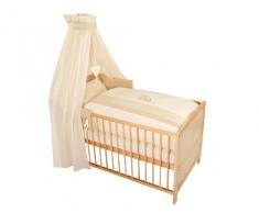 Julius Zöllner 5800010300 - Organic Bär Blume Bettset 3-teilig