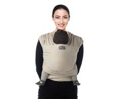 Babylonia Babytrage aus 100% Bio-Baumwolle - Modell TRICOT SLEN - 500 cm - WHITE PEPPER