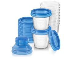Philips SCF618/10 Avent Wiederverwendbar Brust Milch Aufbewahrung Becher - Paket von 10
