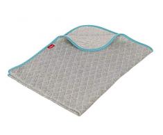 sigikid, Jungen, Kuscheldecke, Urban Baby Edition, Grau/Mint, 39044