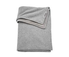 Meyco 2754004 Babydecke gestrickt Winter-Velours 100x150 cm, Grau Melange