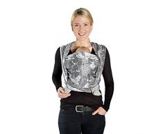 HOPPEDIZ Baby-Tragetuch, inklusive Bindeanleitung, Florenz 3,70 m