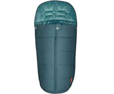 Diono All Weather Footmuff, wetterfester Fußsack zum Schutz Ihres Babys in Kindersitzen und Kinderwägen, Blau Türkis