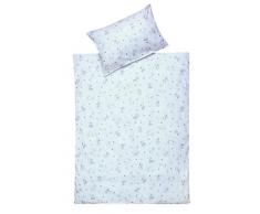 Schardt 13 501 1/765 2-teilige Kinderbettwäsche Tiny Stars, grey