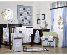 Kids Line Mosaic Transport für Kinderbett, Volant