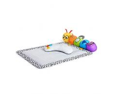 Baby Einstein 3 in 1 Spieldecke mit Stützkissen in Form einer Raupe, kann eingerollt und einfach mitgenommen werden