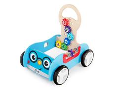 Baby Einstein Lauflernhilfe und Wagen aus Holz mit interaktivem Spielzeug zur Förderung der Motorik, ab 12 Monaten, mehrfarbig