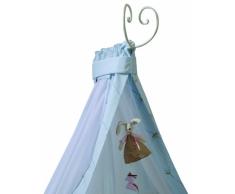 Nicolientje 700455 Betthimmel, 240 cm, blue