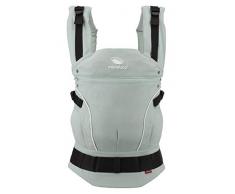 manduca First Babytrage > PureCotton Mint < Ergonomische Baby und Kindertrage Bio-Baumwolle Neue Stoff-Qualität (Soft & Fusselfrei) Bauch Hüft- und Rückentrage für Kinder von 3,5-20 kg, mint-grün