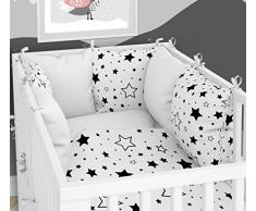 Kissen-Nestchen - Sechs Kissen samt Bezügen für das Babybett 70 x 140 cm