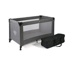 CHIC 4 BABY 345A76 Reisebett mit Basic, mit Tragetasche, Jeans grau, 9 kg