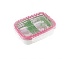 Innobaby KS-BT2-02 Keepin Smart Edelstahl Snack-Box, rosa