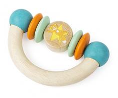 small foot 10656 Greifling Lex aus Holz, mit bunten Drehelementen, speichelfest, unbedenklich und TÜV-geprüft