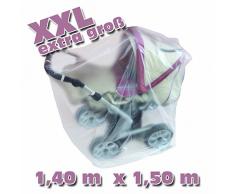Sunnybaby 18820 Staubhülle für Kinderwagen aus Folie - EXTRA GROSS