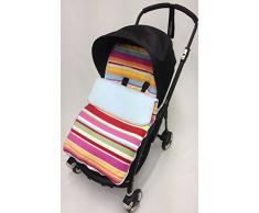 For-Your-Little-One Universal Fußsack für Bugaboo Bee Candy Blue