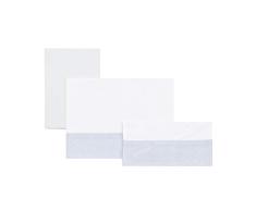 Cambrass 35013 3-teiliges Set für Babybett: Bettlaken, Spannbettlaken, Kopfkissen Kollektion, Star, 80 x 120 cm, hellblau