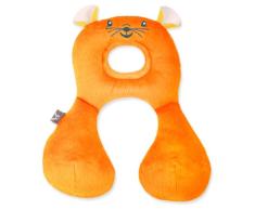 Rotho Babydesign 50001 0077 - Travel Friends Nackenstütze 1-4 Jahre, Löwe