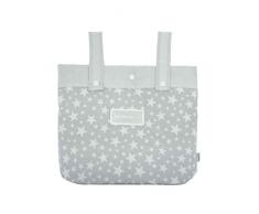 Cambrass 35493 Kinderwagentasche Pana Kollektion, Star, 17 x 40 x 34 cm, grau