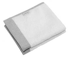 Cambrass 38940 Set 2 Handtücher, 25 x 35 cm, Denim grau