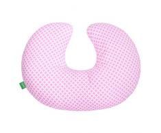 LULANDO Stillkissen 55 x 42 cm für Babys und Schwangere, weiches und flexibles Nackenkissen und Lagerungskissen, waschmaschinenfest, 100% Baumwolle, Standard 100 von Öko-Tex, hergestellt in der EU.