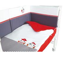 Babyline Bettdecke für Kinderbett, Piraten-Design, unisex