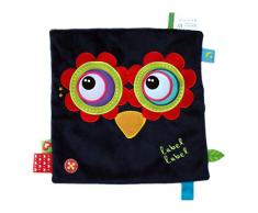 Vital Innovations LL-FR1231 Label Schmusetuch Square Eule boy, blau