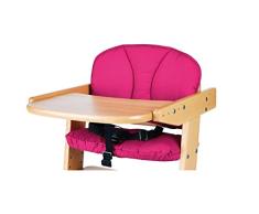 Pinolino - Sitzverkleinerer für Treppenstühle, Stoff, pink