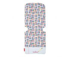 Sitzauflage Notebook White/Pencil Plaid