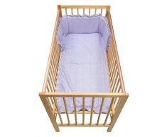 Junior Joy bestickt Winkel Swing Kinderbett Set (lila)