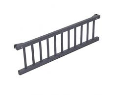 babybay Verschlussgitter passend für Modell Original, Mini und Midi, schiefergrau lackiert