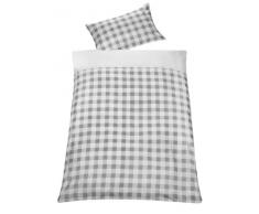 Schardt 13 501 00 00 1/727 Bettwäsche 2-teilig Vichy grey