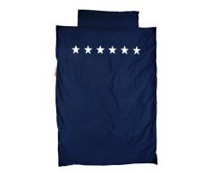 TAFTAN DS-143 Sternen Silber Bettwäsche Set für klein Bett, 100 x 135 cm, in 3 farben verfügbar