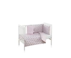 Funny Baby Pandy Rosa Daunen 110 x 150 cm Nestchen 60 x 120 cm