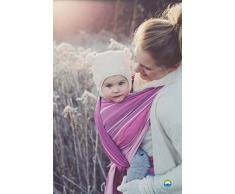 Little Frog 5108 Baby Tragetuch, Größe 7, Kunzyt, rosa, 220 g