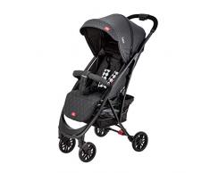 BeBe-Mobile Kinderwagen Buggy Jogger Sportwagen Kinderbuggy Klappbar Quatro Levi 18 grau