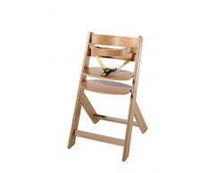 Schardt 011250001 Hochstuhl Domino III, Buche massiv