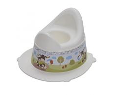 Rotho Babydesign Emmi StyLe! Kindertopf, Mit abnehmbarem Oberteil, Ab 18 Monate, StyLe!, Weiß, 202130195BS