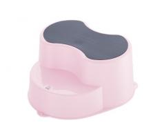 Rotho Babydesign TOP Kinderschemel, Anti-Rutsch-Trittfläche, TOP, Tender Rosé Pearl (Rosa), 200050008