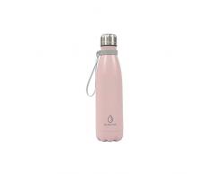 Olmitos Thermoskanne, Edelstahl, 500 ml, Rosa