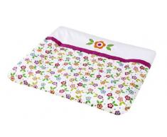 Lief! 2380112332 Wickelauflage, Girls Blumen, Größe 75 x 85 cm