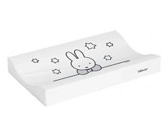 bébé-jou 680082 Wickelauflage 2K Miffy Stars, 72 x 44 cm
