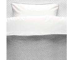 Noukies Tricoloudoux Bettbezug, Hellgrau, 1 Stück