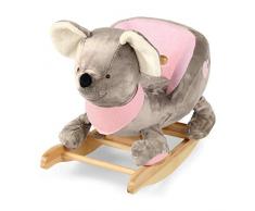 Sterntaler Schaukeltier, Maus Mabel, Alter: 12-36 Monate, Grau/Mehrfarbig