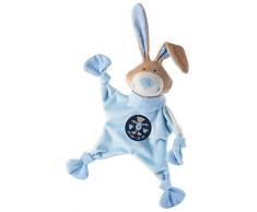 sigikid, Jungen, Schnuffeltuch, Hase mit Sternzeichen Waage, Blau, 48834
